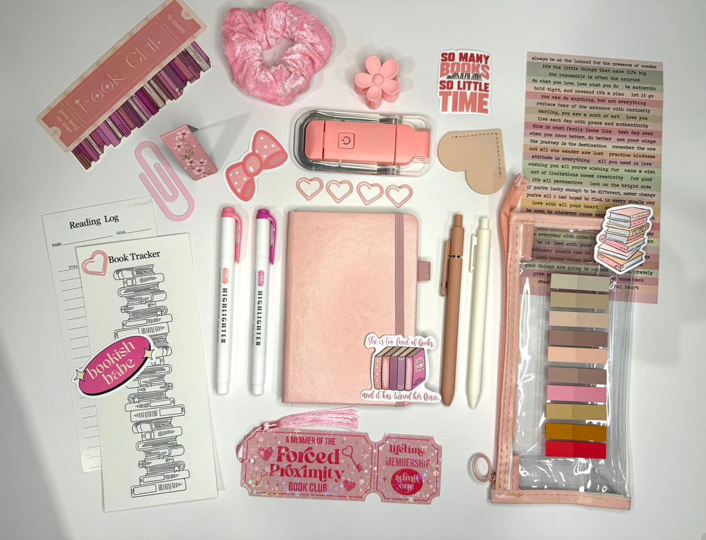 Light Pink Bookish Bundle