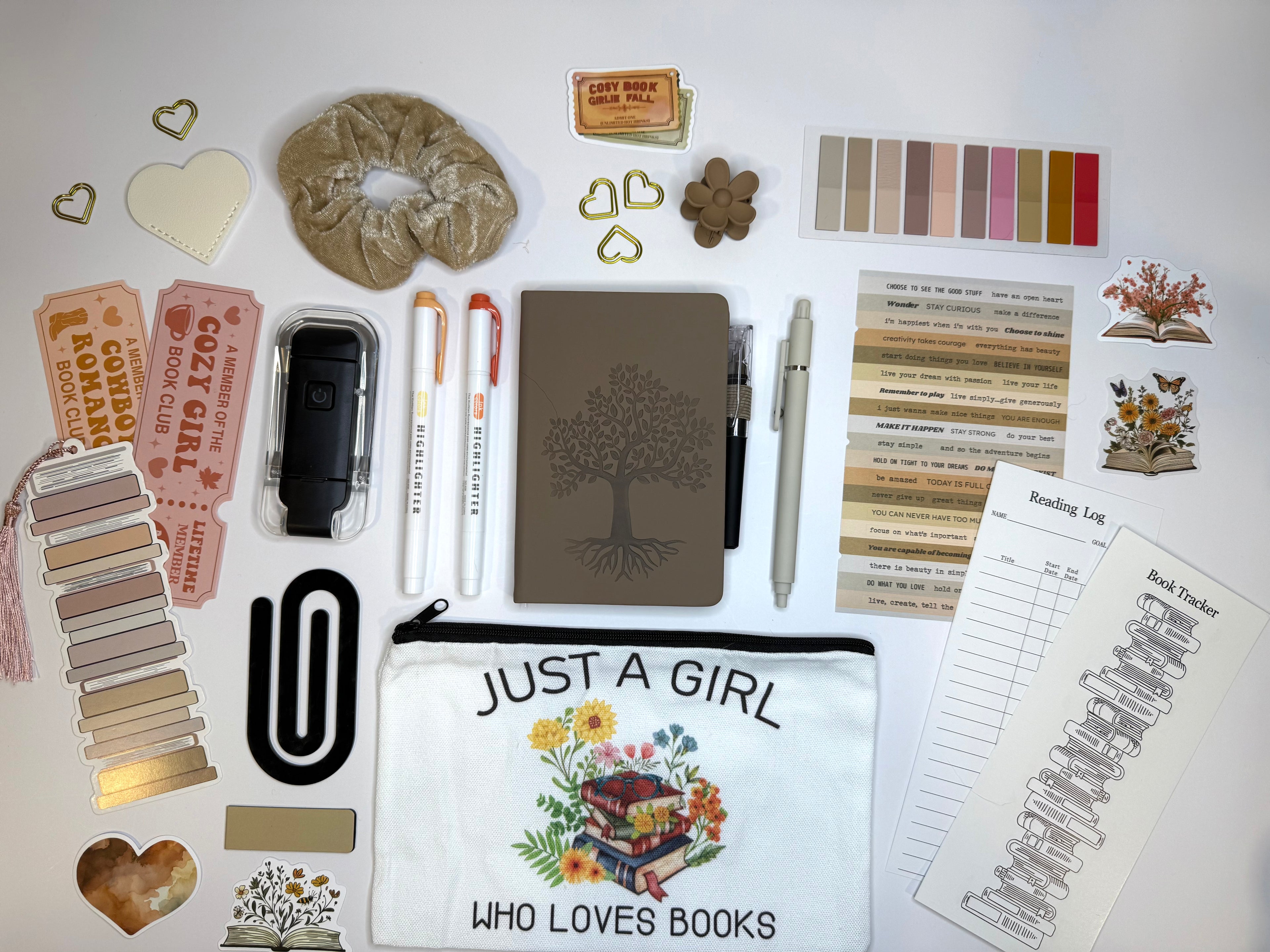 Brown/Tan Bookish Bundle