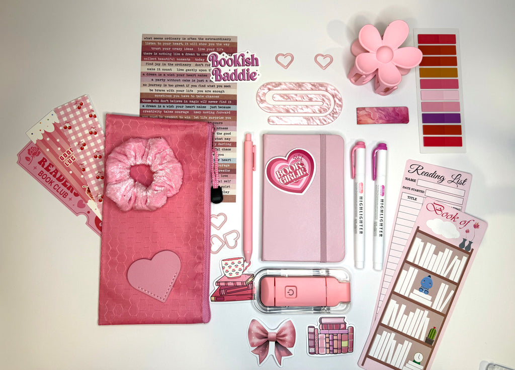 Light Pink Bookish Bundle