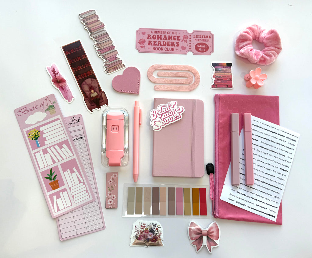 Light Pink Bookish Bundle
