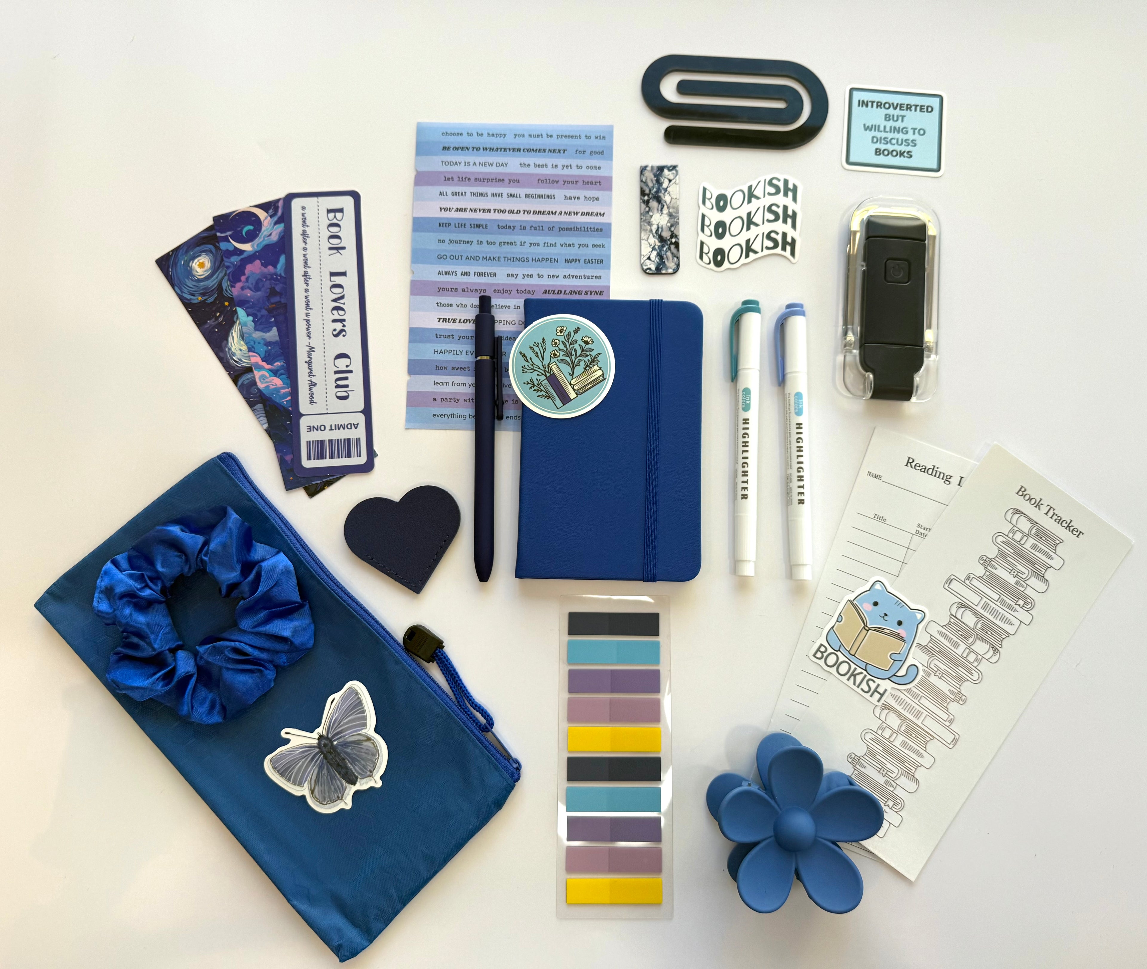 Dark Blue Bookish Bundle